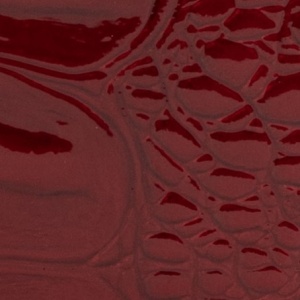 Shiny dark red croco